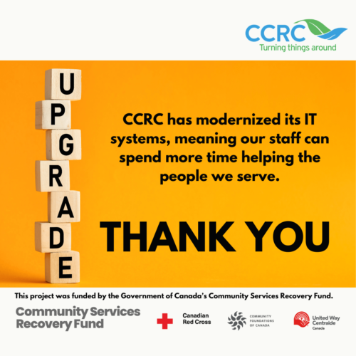 Community Services Recovery Fund – Modernizing Services