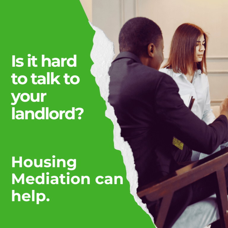 Is it hard to talk to your landlord?